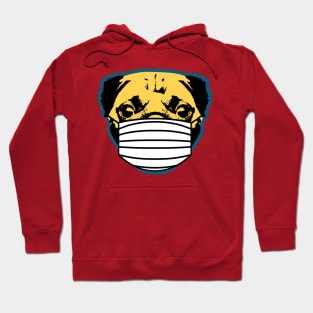 Mask Pug Hoodie